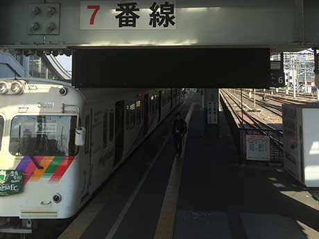 上高地線・新村駅旧駅舎